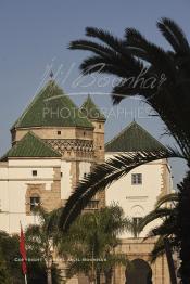 Image du Maroc Professionnelle de  La Mahkama, L’un deux monuments-joyaux de la cité des Habous, son concept combine le style  andalous et le néogothique. parmi les endroits les plus pittoresques de Casablanca, la Cité de Habous conçue par les architectes Auguste Cadet et Edmond Brion d’après l’ébauche d’un premier plan-masse dû à Albert Laprade. Situé près du Palais Royale, ce joyau architectural est le point de départ de la nouvelle médina de la ville, Samedi 8 Novembre 2008. Le quartier des Habous fait partie du patrimoine architectural de Casablanca. (Photo / Abdeljalil Bounhar)